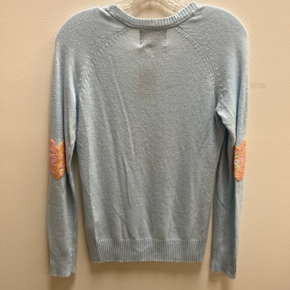 Wild fox Size Small white label Rabbit hair Heart Sweater - Picture 5 of 5